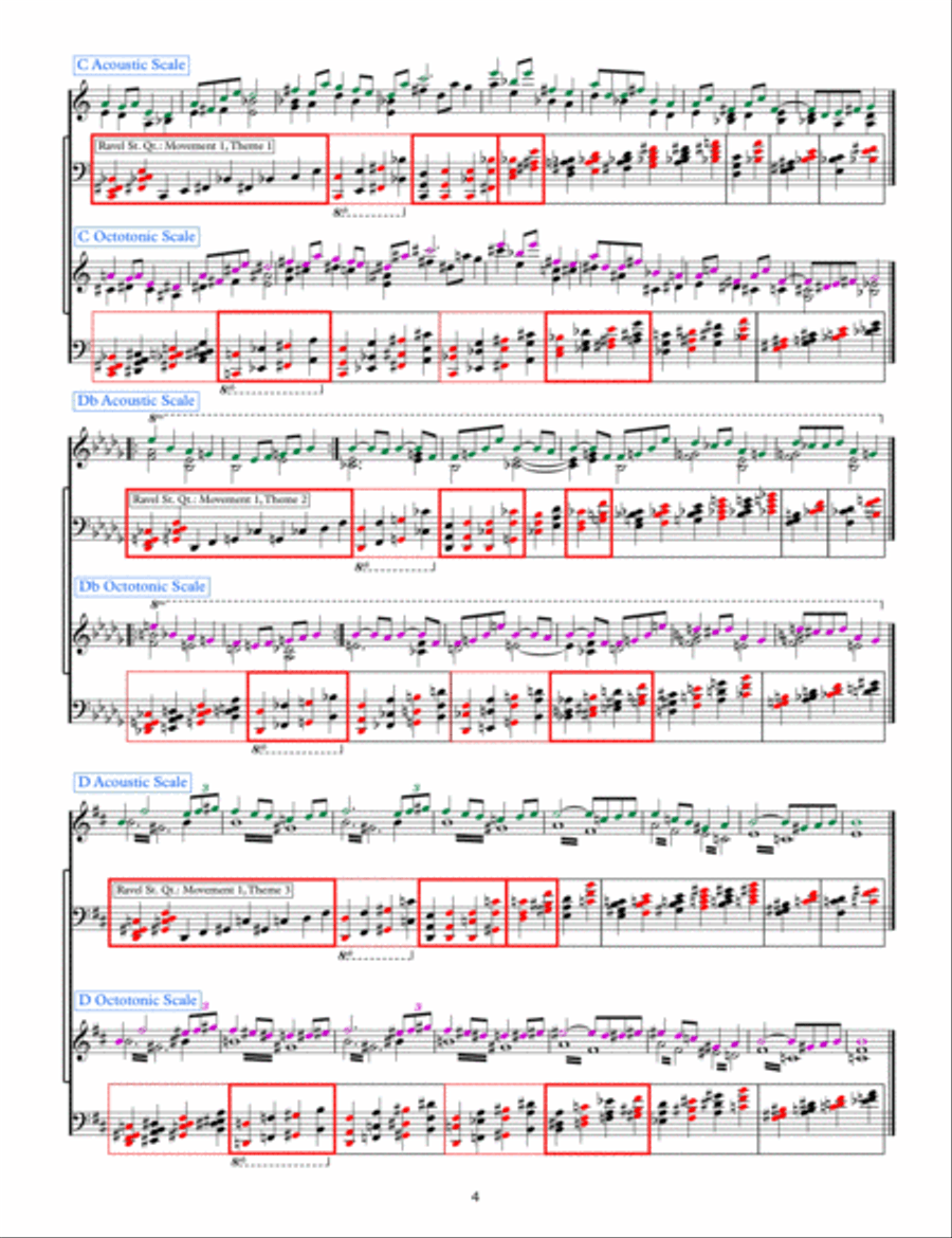 [Hall, Feinberg] Compositional Improvisations - Vol. 2: Ravel Small Ensemble scores gallery preview page 6