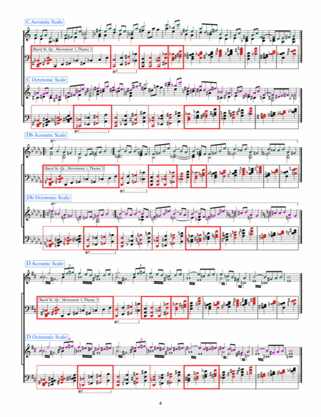 [Hall, Feinberg] Compositional Improvisations - Vol. 2: Ravel Small Ensemble - Digital Sheet Music
