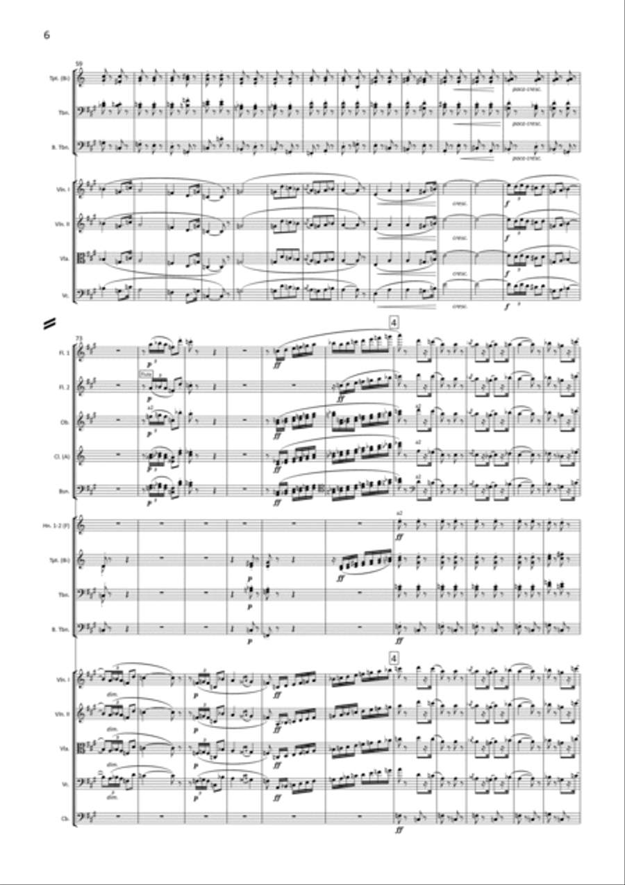 Carmen Fantasy Full Orchestra scores gallery preview page 6