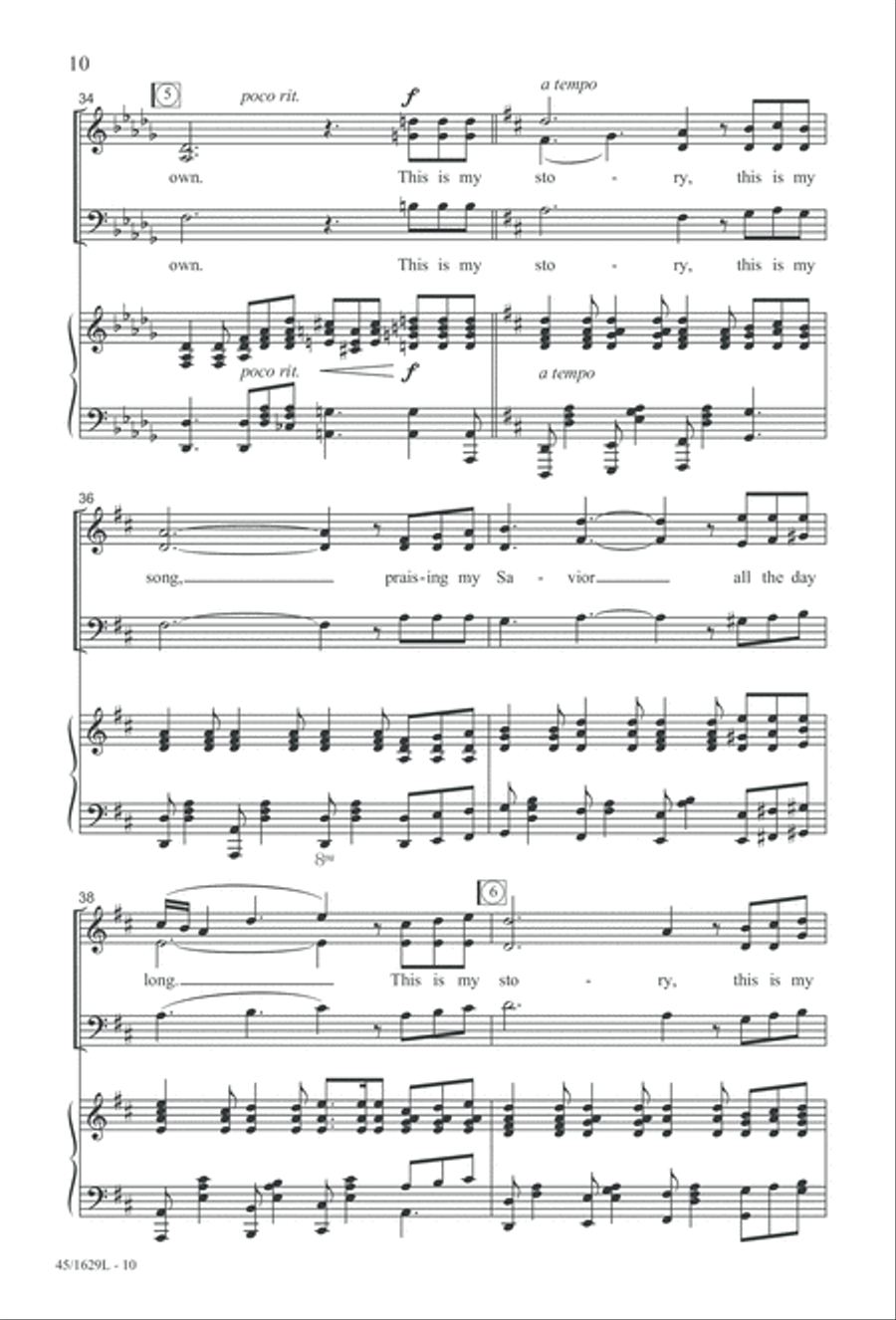 Hymns We Love to Sing, Vol. 2 3-Part scores gallery preview page 10