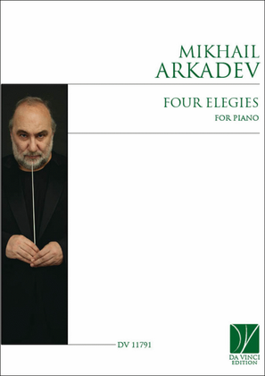 Book cover for Four Elegies, for Piano