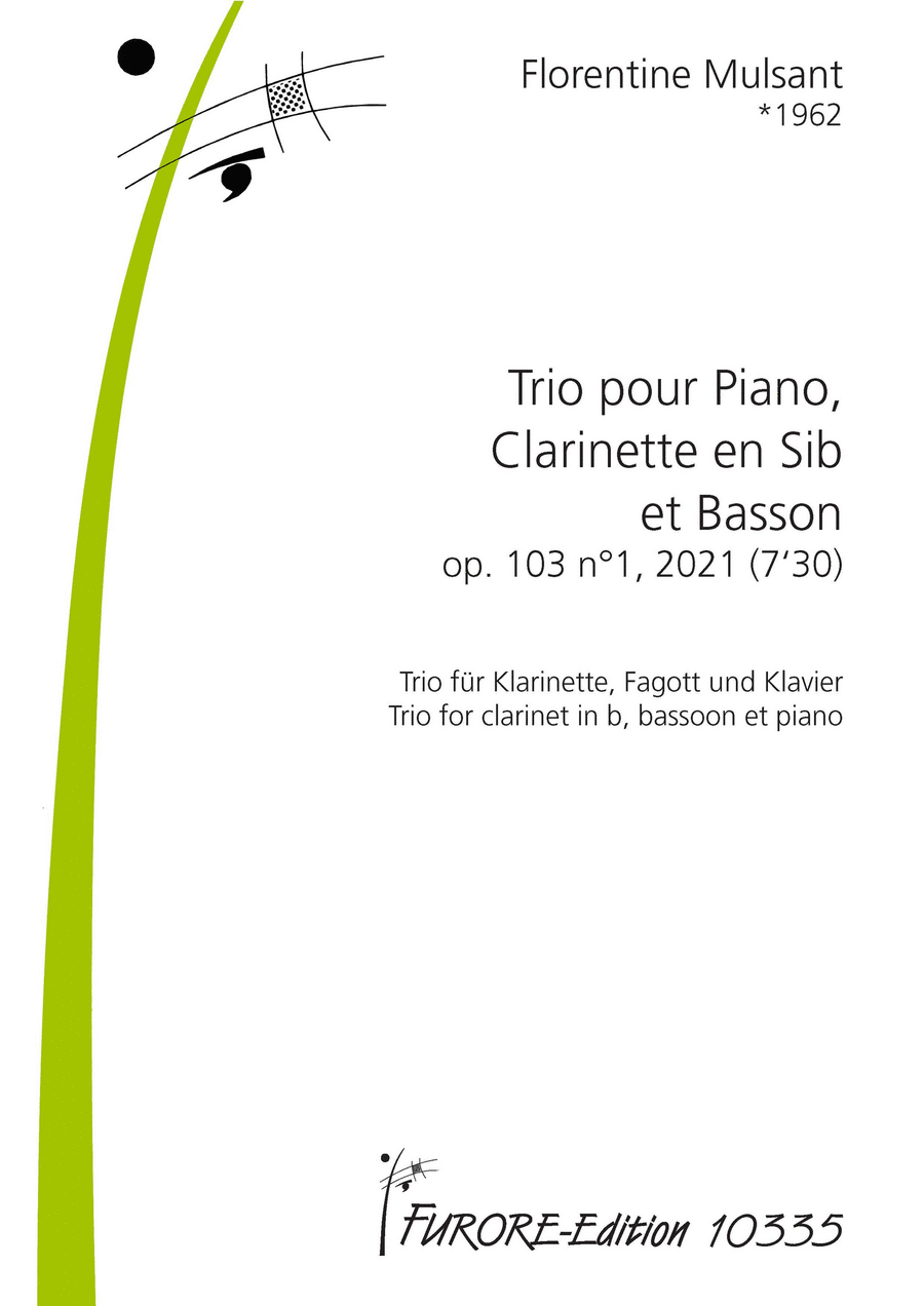 Trio op. 103 no.1 Trio op. 103 no.1 Clarinet Solo scores gallery preview page 1