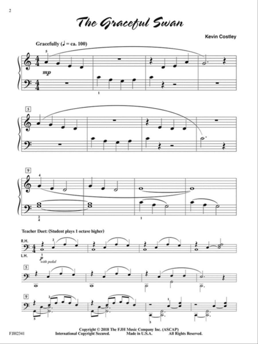 The Best of Kevin Costley, Book 1 Easy Piano scores gallery preview page 2