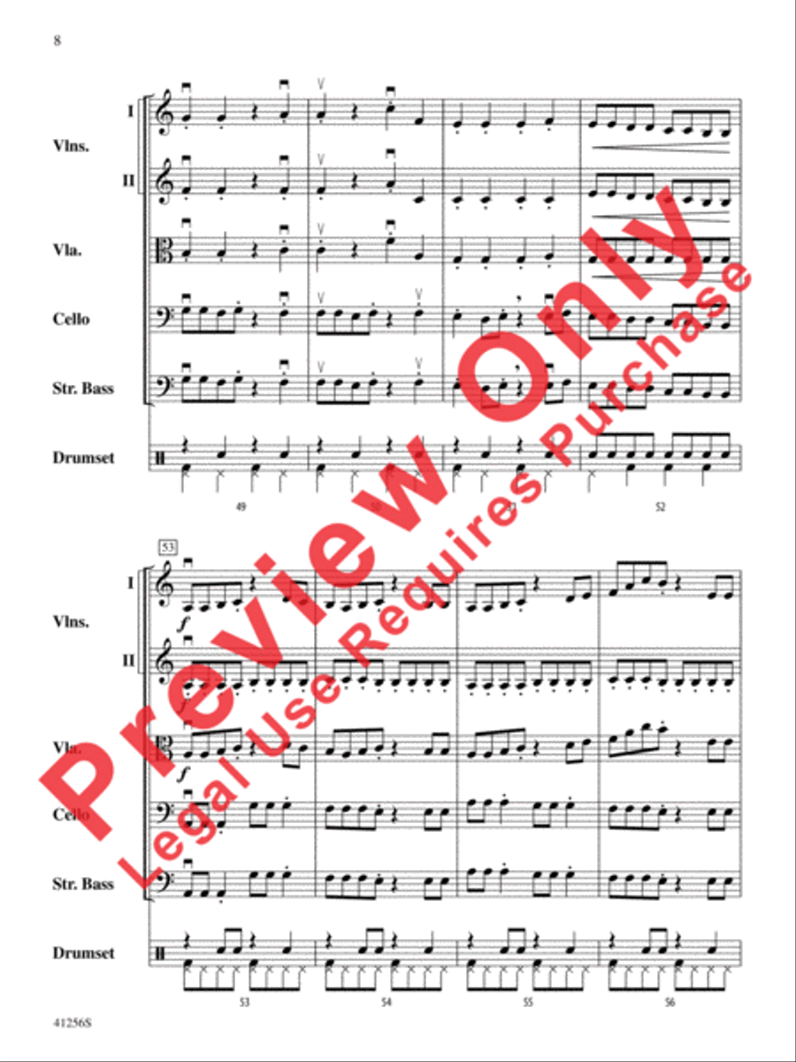 Zuma Breakers String Orchestra scores gallery preview page 9