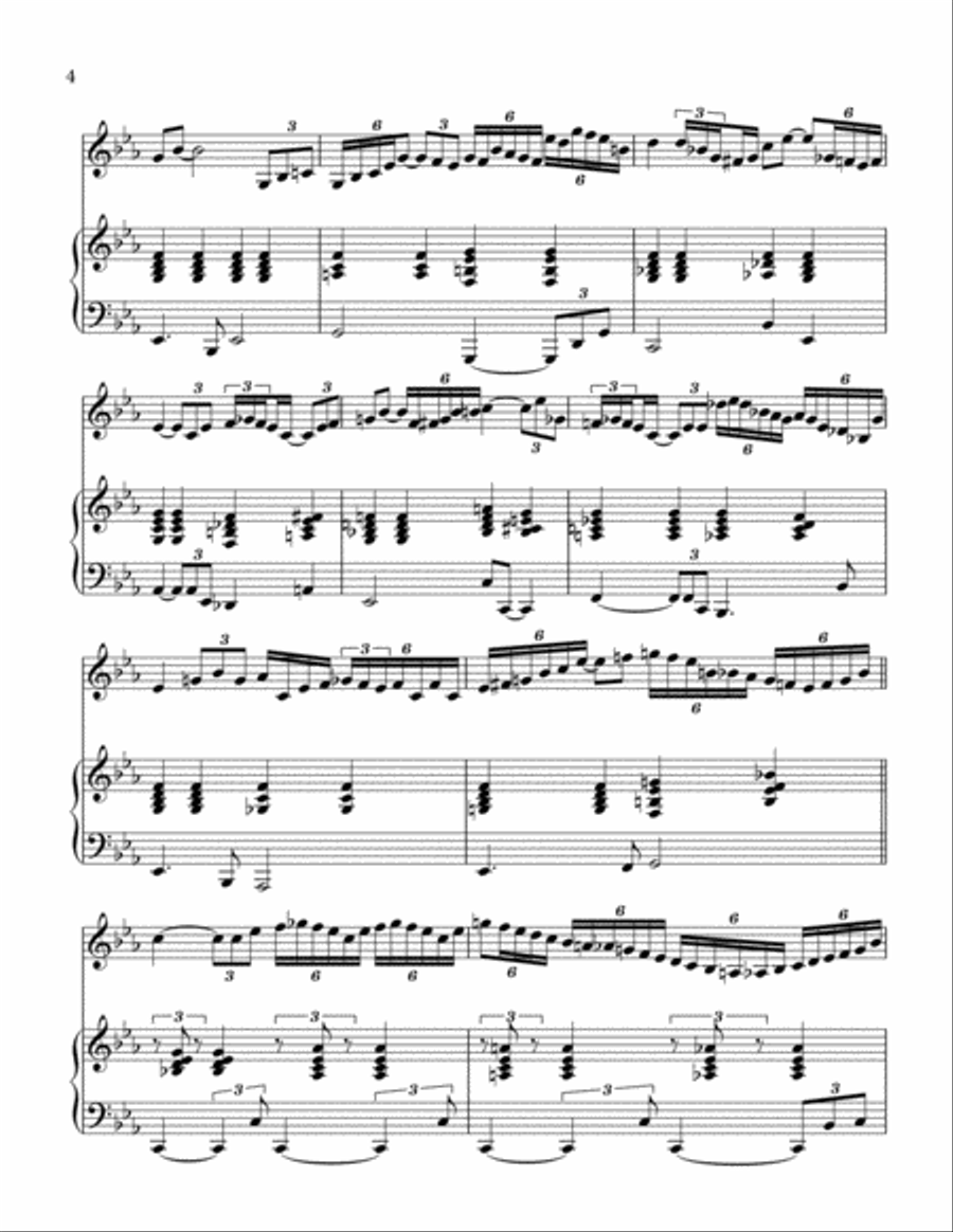 Georgia On My Mind Trumpet Solo scores gallery preview page 5