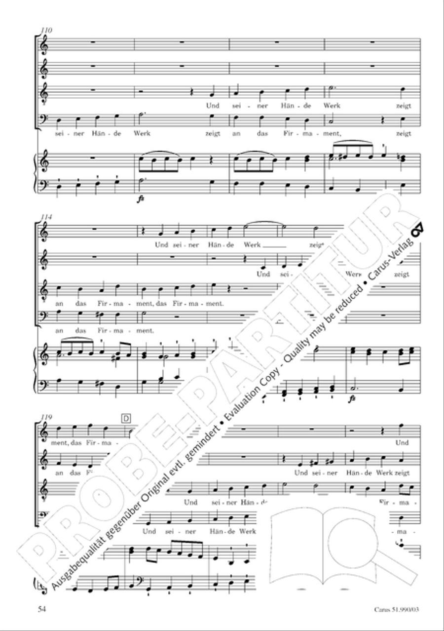 The Creation (Die Schopfung) The Creation (Die Schopfung) 4-Part scores gallery preview page 57