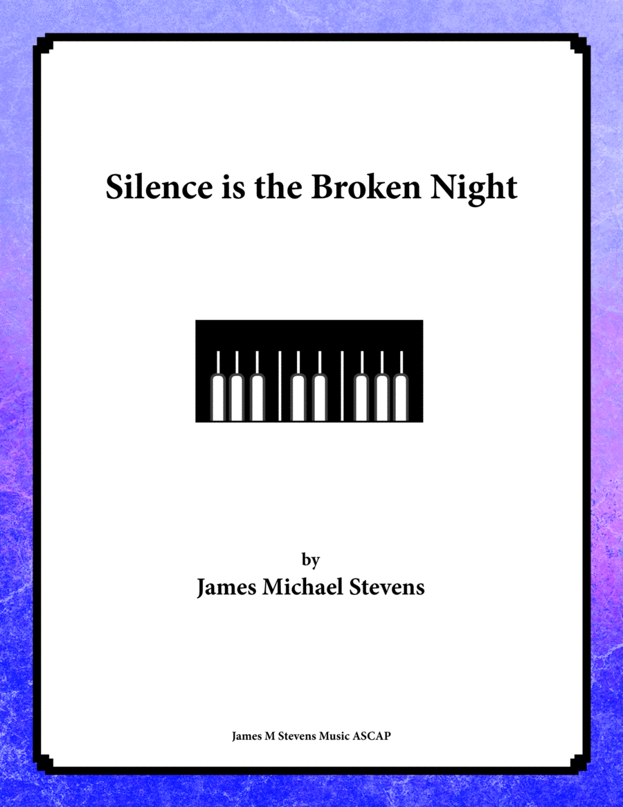 Silence is the Broken Night Piano Solo scores gallery preview page 1
