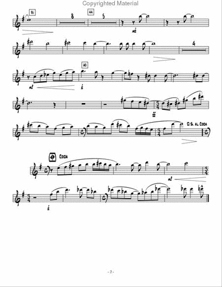 Dark Obsedian Jazz Ensemble scores gallery preview page 18