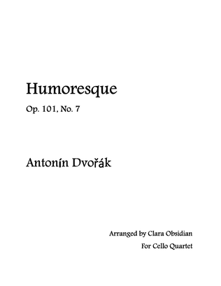 Book cover for A. Dvořák: Humoresque for Cello Quartet