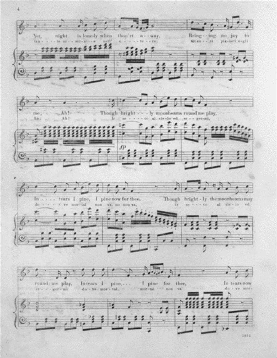 In Tears I Pine For Thee Voice scores gallery preview page 3