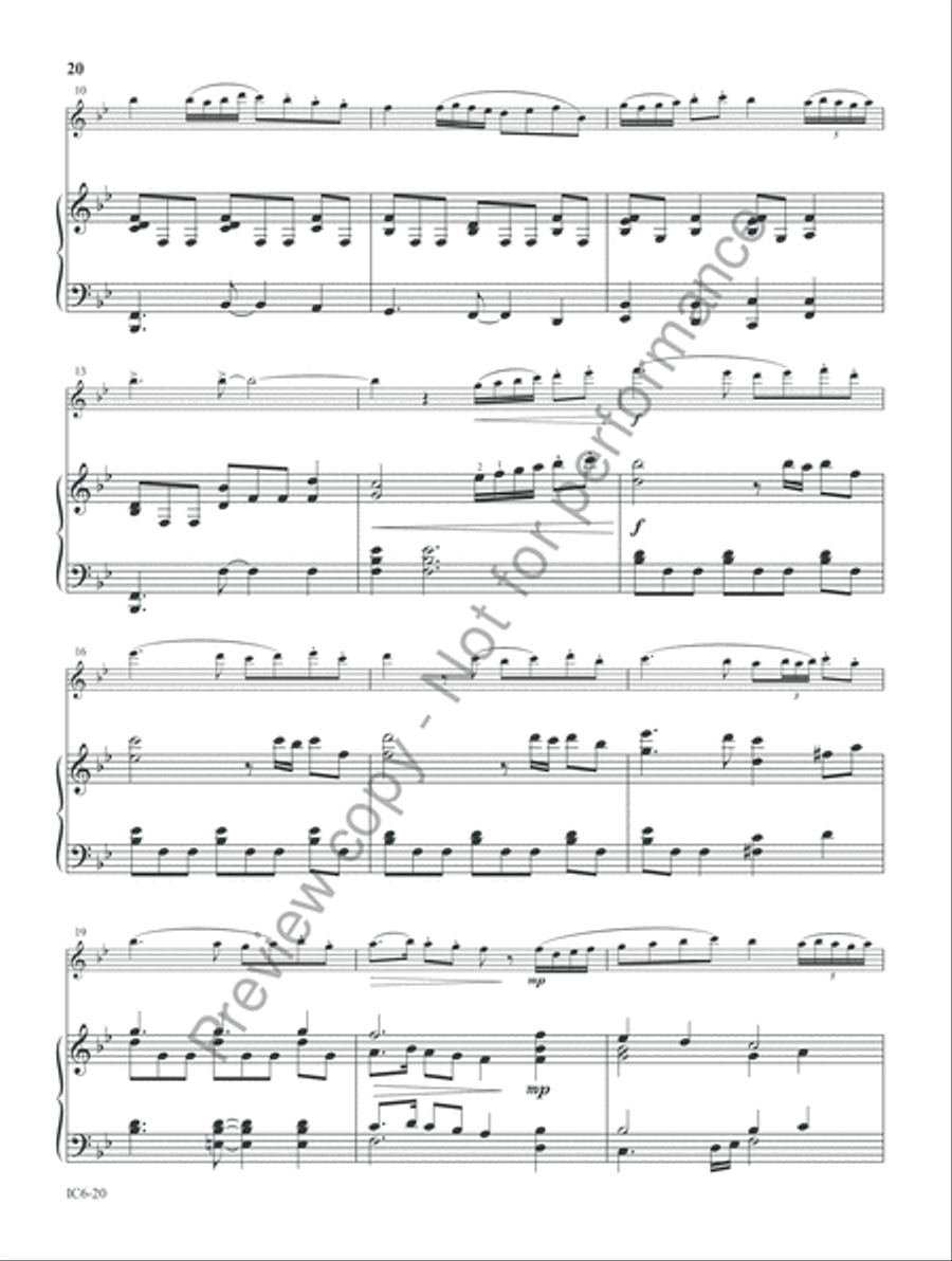 Instrumental Worship Volume 2 - Treble in C Collection / Songbook scores gallery preview page 11