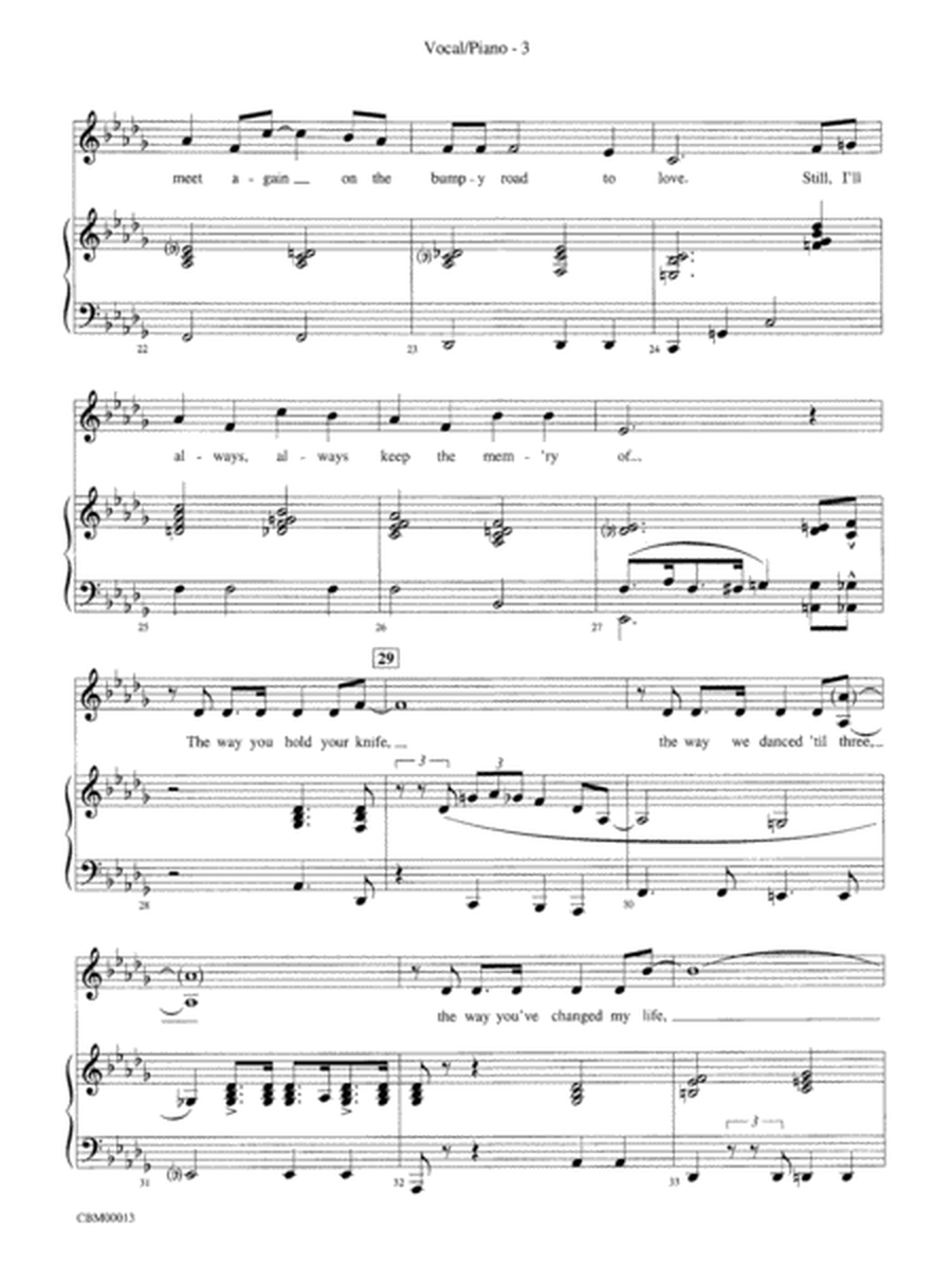 They Can't Take That Away from Me: Vocal/Piano Score