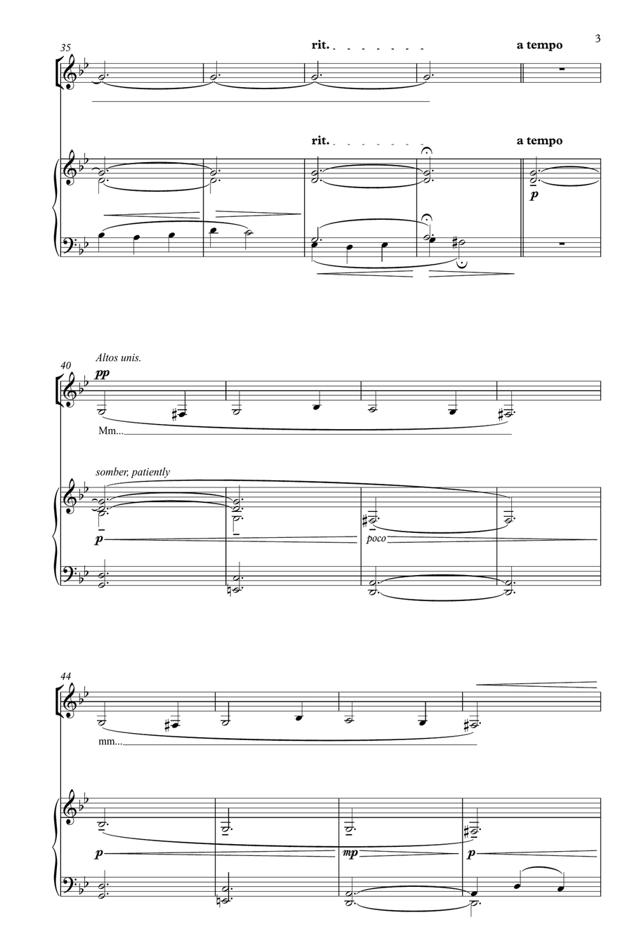 Coventry Carol Coventry Carol SSAA scores gallery preview page 3
