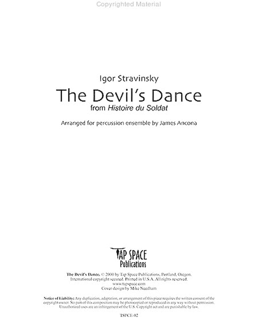 Devil's Dance, The image number null