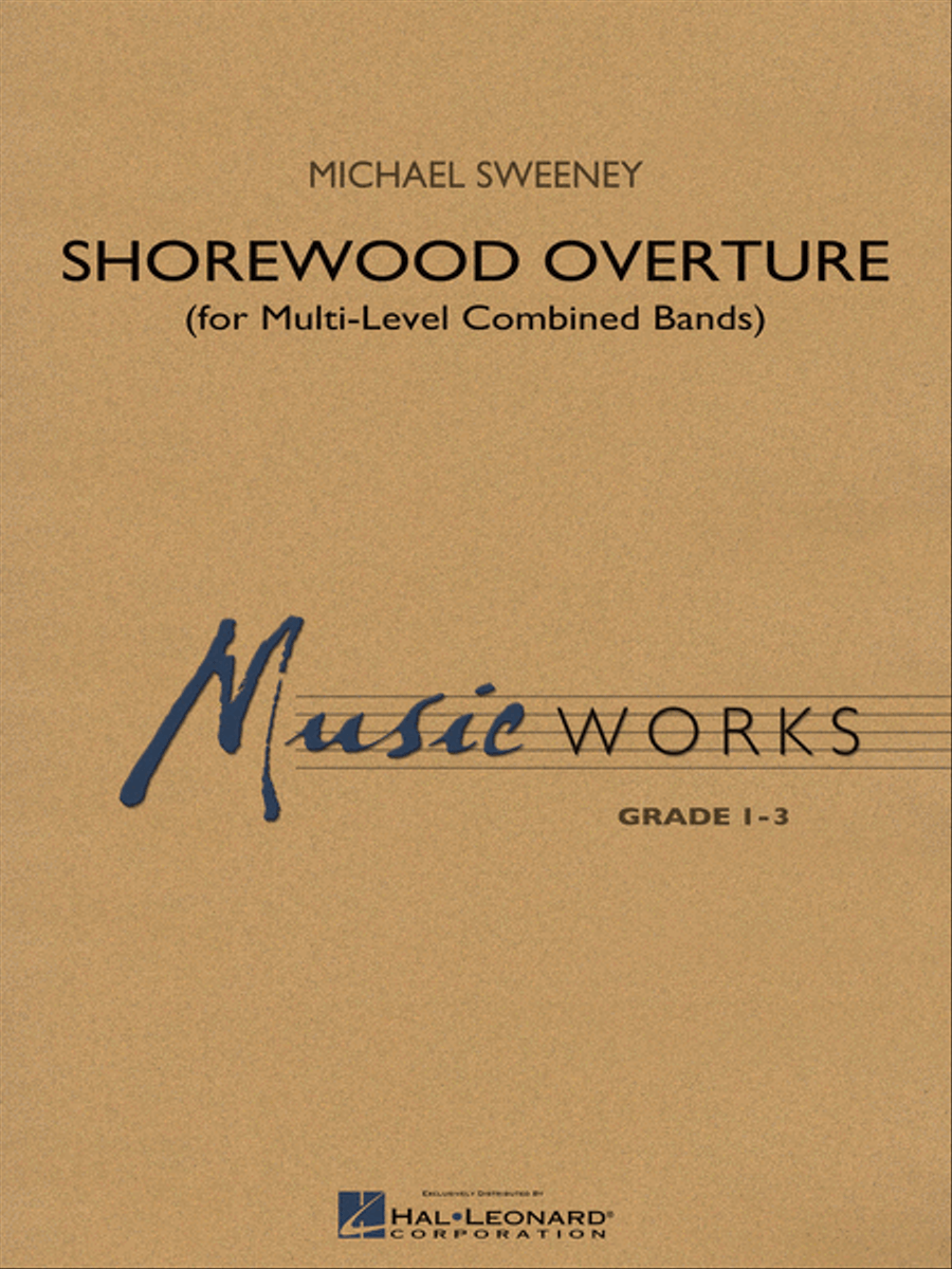 Shorewood Overture (for Multi-level Combined Bands) Concert Band scores gallery preview page 1