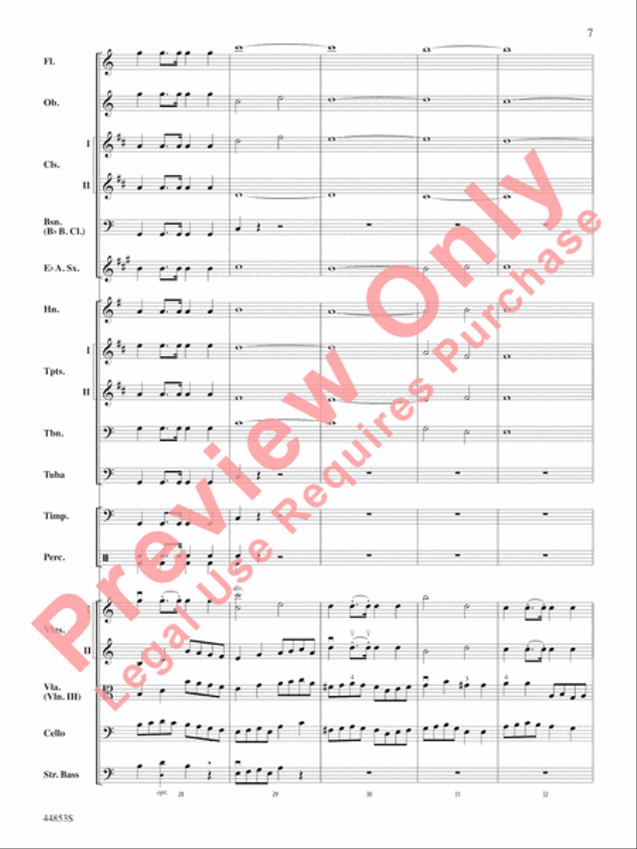 Symphony No. 36, The Linz Full Orchestra scores gallery preview page 8