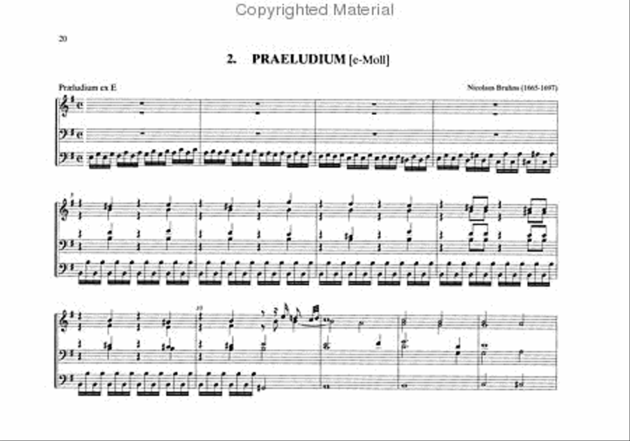 Complete Organ Works - Praeludia, Choral Fantasia Choir scores gallery preview page 3