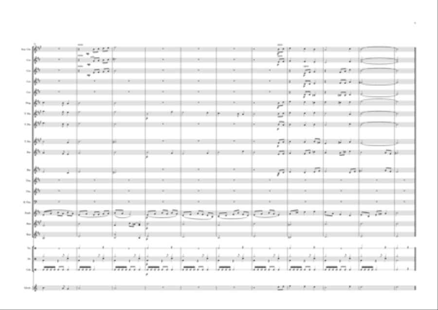 Inuyasha Ost Brass Band scores gallery preview page 5
