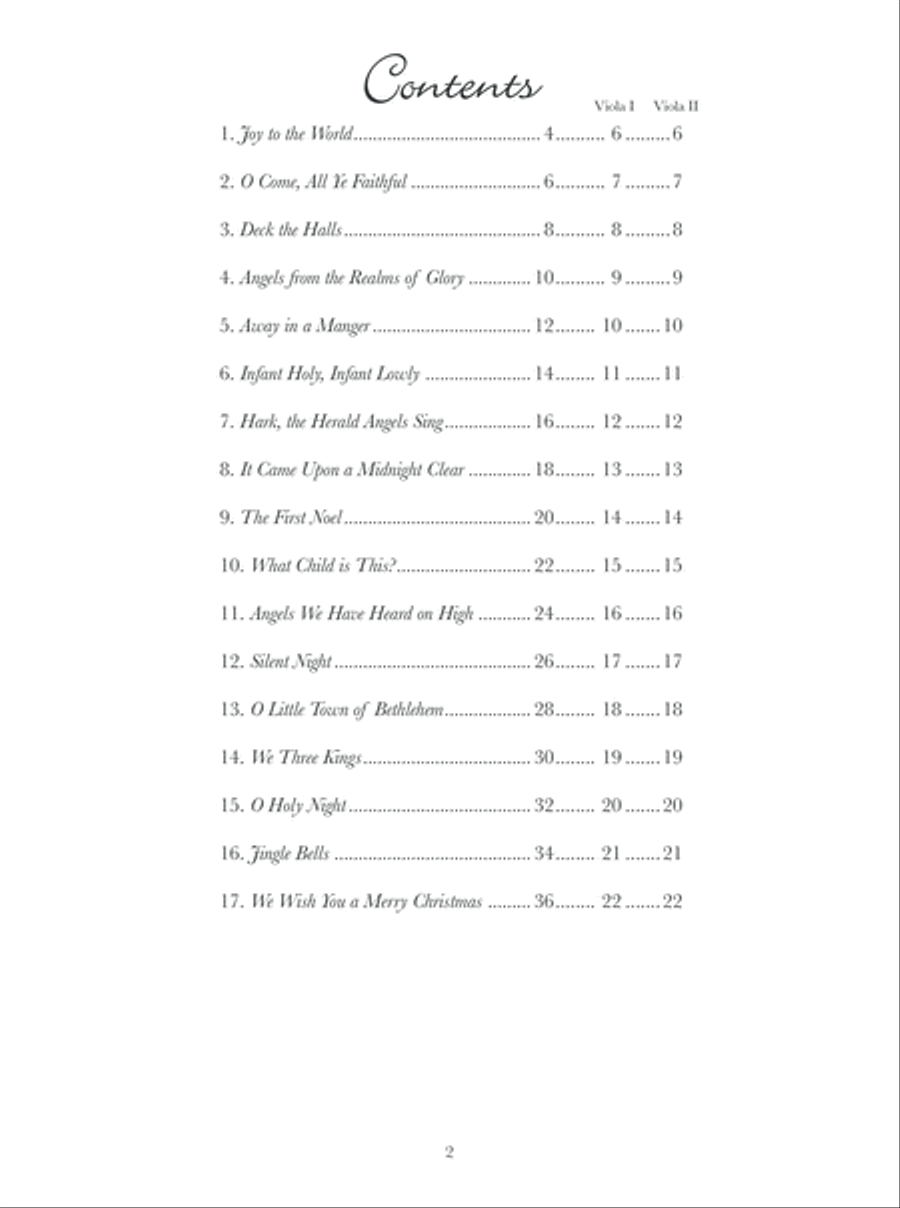 My Very Best Christmas, Viola Edition String Duet scores gallery preview page 3