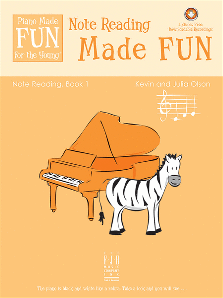 Note Reading Made Fun, Book 1 Piano Method scores gallery preview page 1