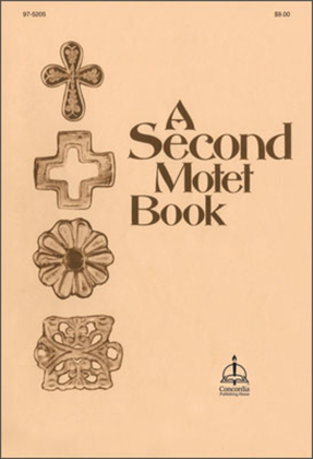 Book cover for A Second Motet Book