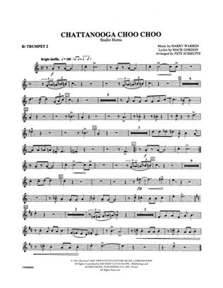 Chattanooga Choo Choo: 2nd B-flat Trumpet
