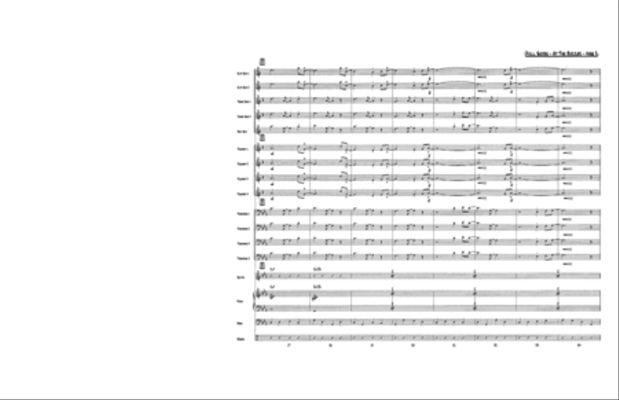 At the Buzzer At the Buzzer Jazz Ensemble scores gallery preview page 5