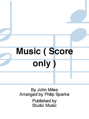 Book cover for Music ( Score only )