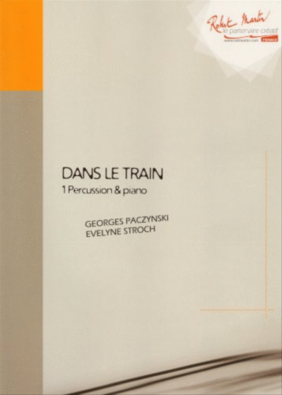 Dans le train Percussion scores gallery preview page 1