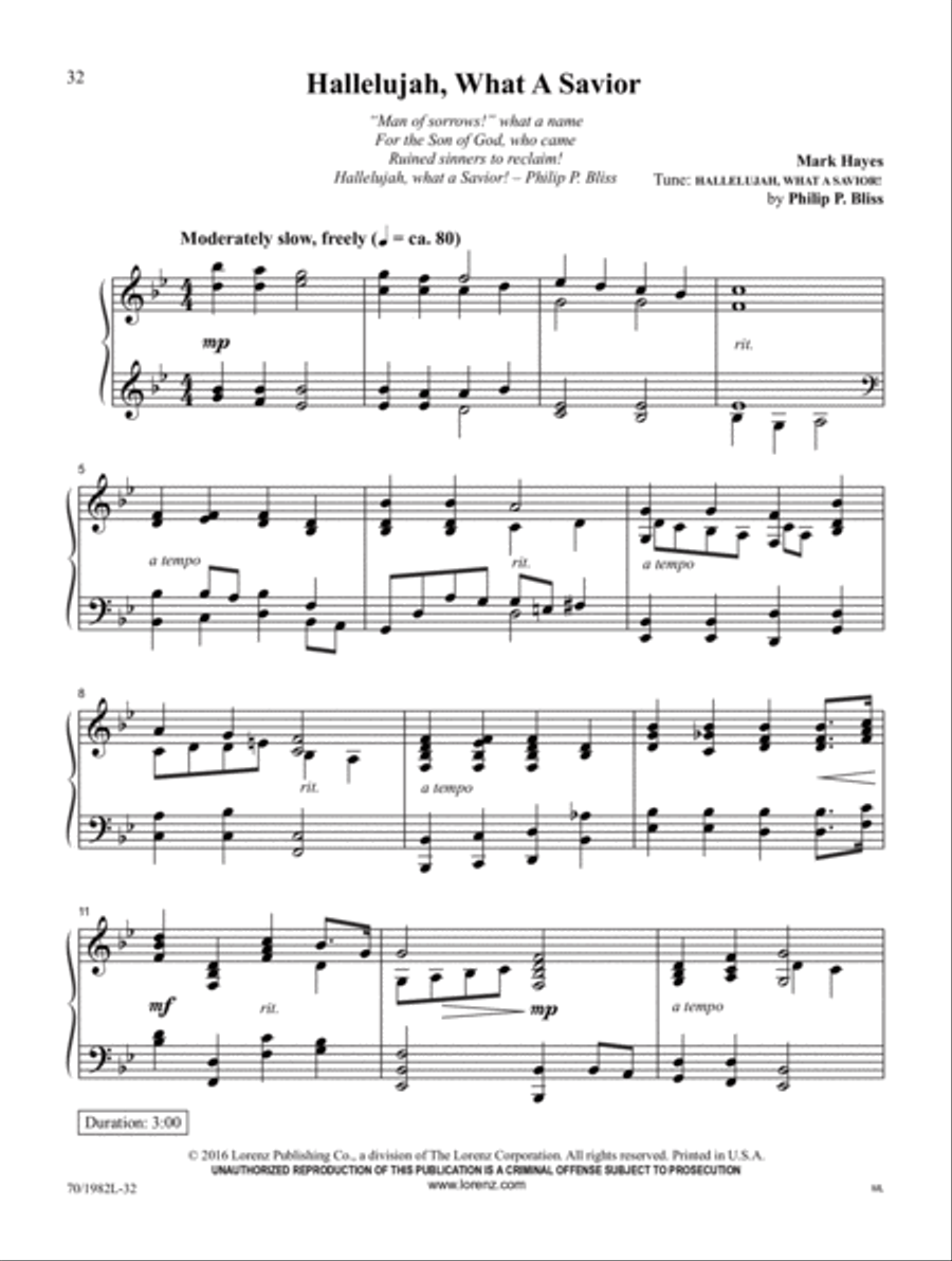 Light of The World Piano Solo scores gallery preview page 20