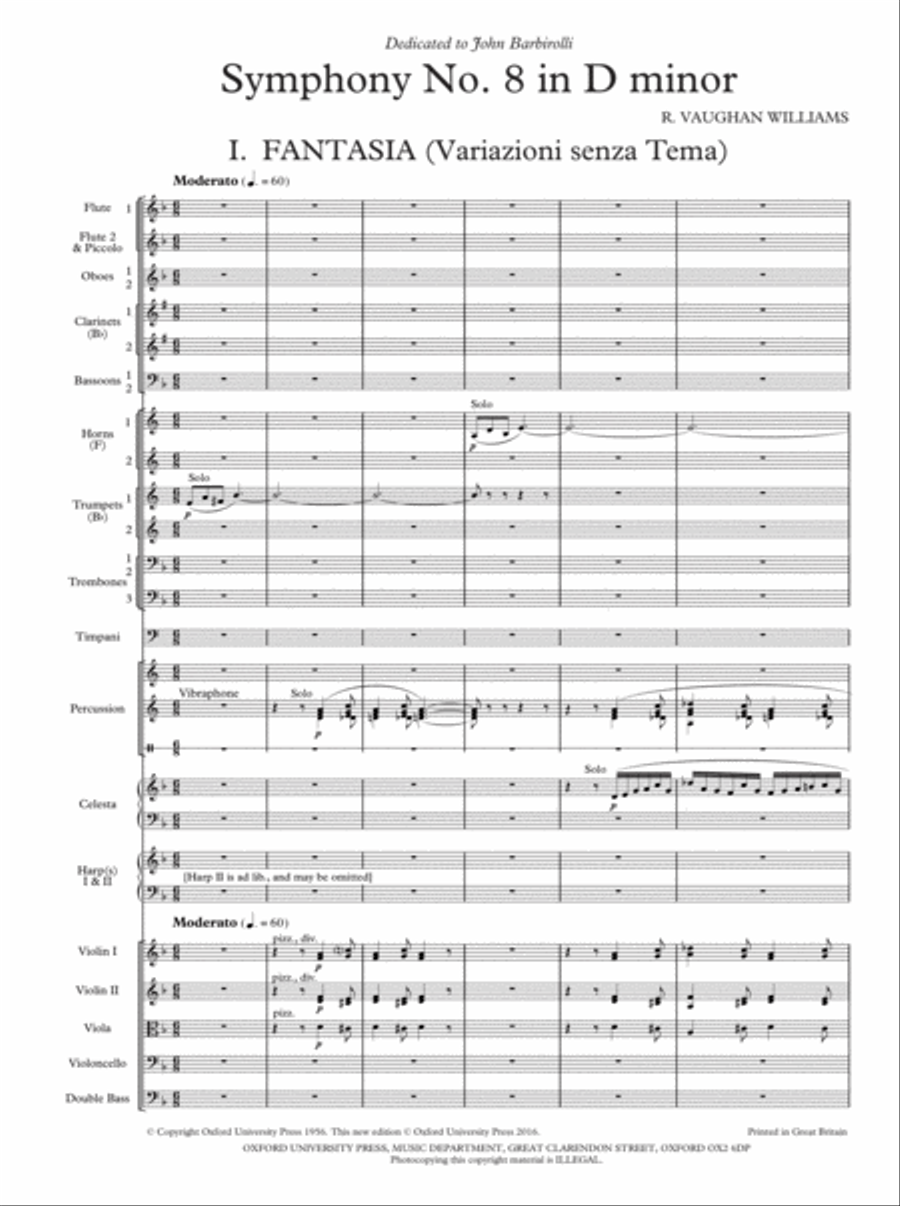 Symphony No. 8 Symphony No. 8 Full Orchestra scores gallery preview page 2