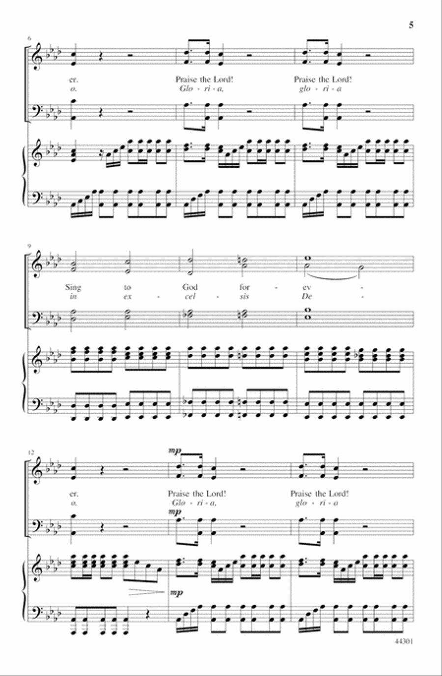 With Joyful Singing 4-Part scores gallery preview page 6
