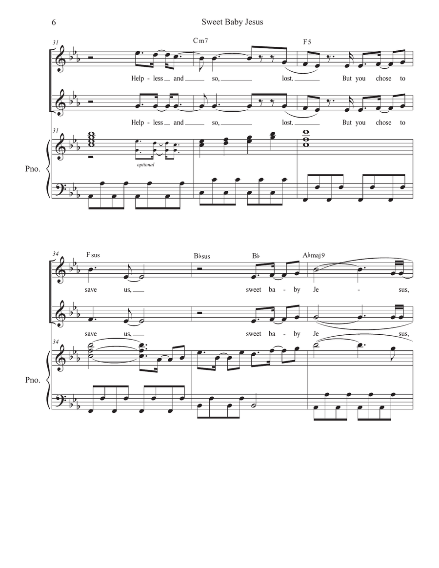 Sweet Baby Jesus SA scores gallery preview page 6