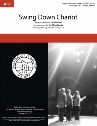 Book cover for Swing Down Chariot