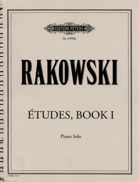 Rakowski : Etudes Book I (Nos.1-10)