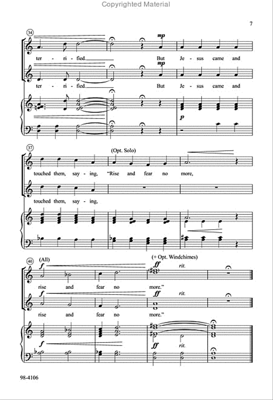This Is My Beloved Son (Behnke) 2-Part scores gallery preview page 6