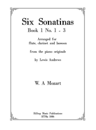 Mozart, Six Sonatinas Book 1 No. 1 - 3