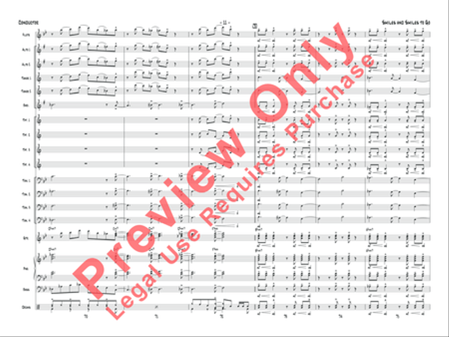 Smiles and Smiles to Go Jazz Ensemble scores gallery preview page 12