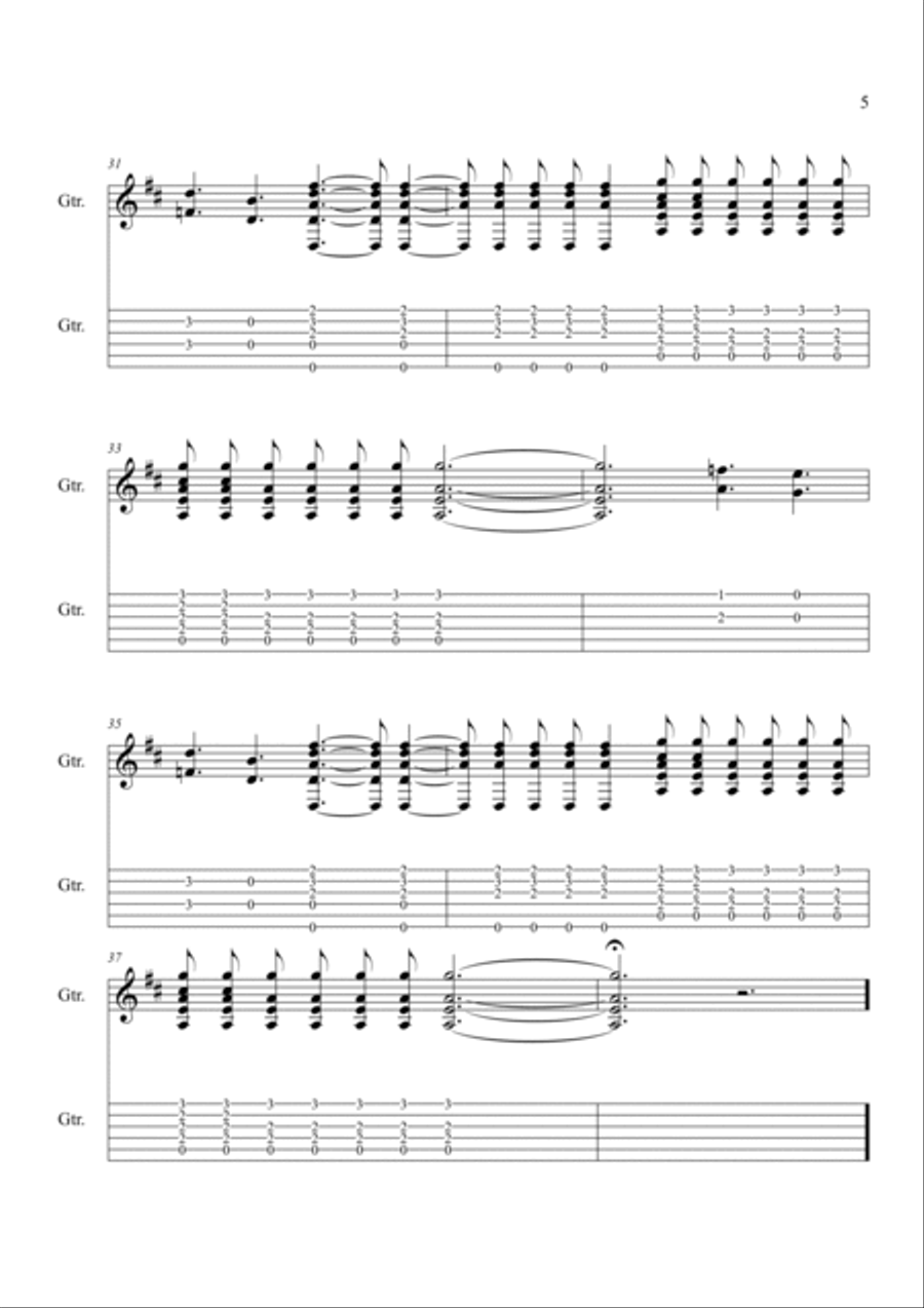 MARAINA Acoustic Guitar scores gallery preview page 6