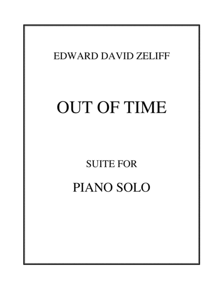 Out of Time - Suite for Piano Solo image number null
