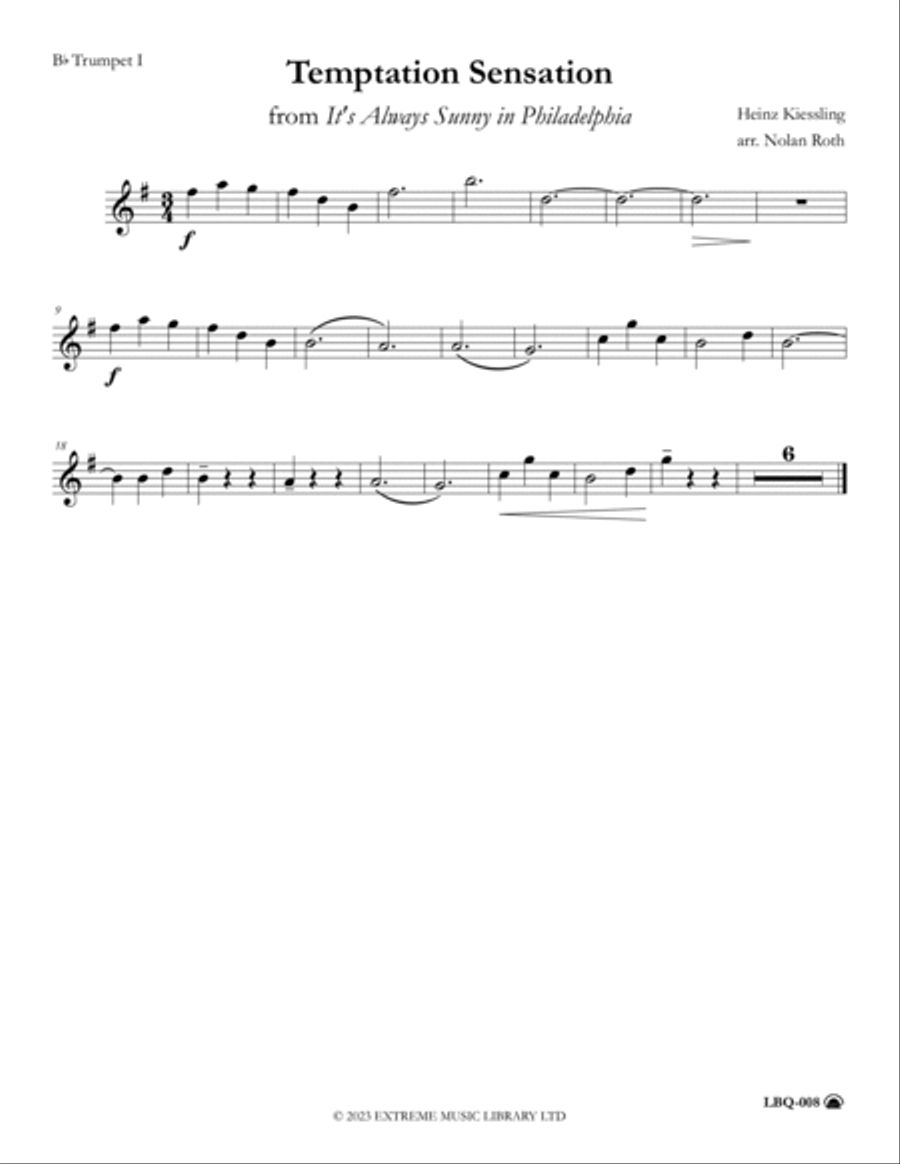 Aetn Temptation Sensation Brass Quintet scores gallery preview page 5