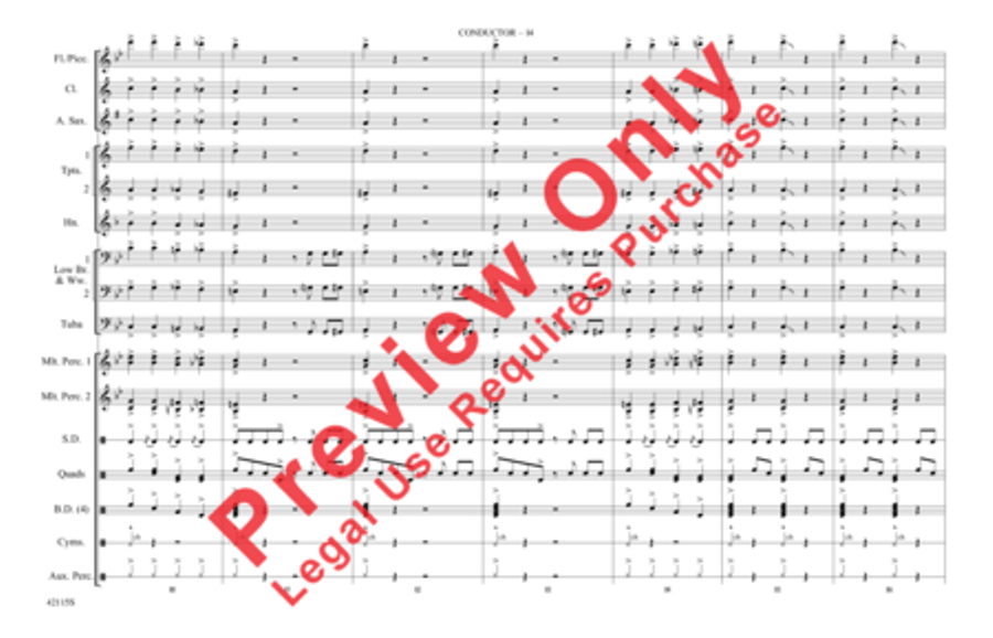 You Ought to Be Having Fun / What Is Hip? Marching Band scores gallery preview page 15