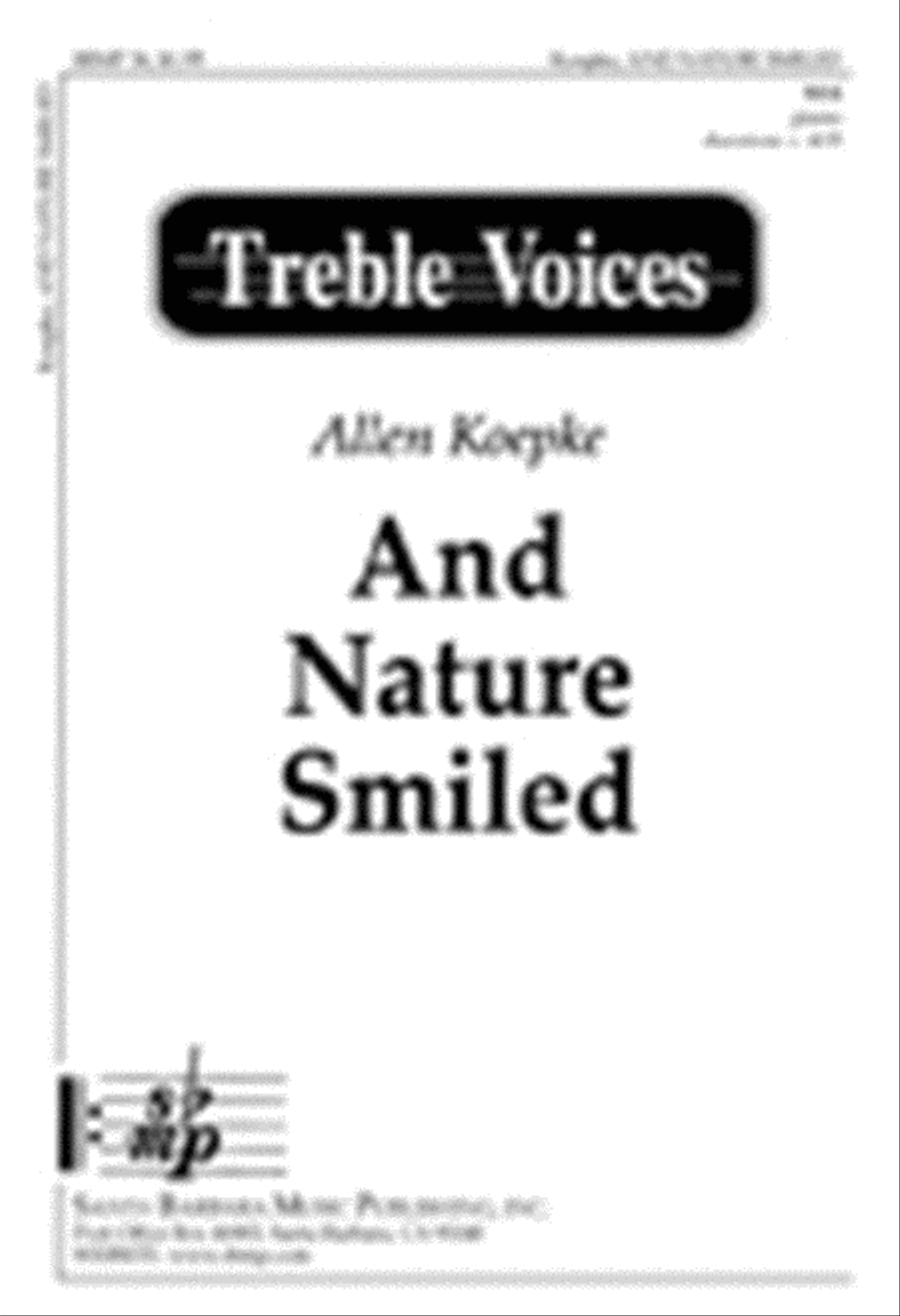 And Nature Smiled - SSA Octavo SSA scores gallery preview page 1