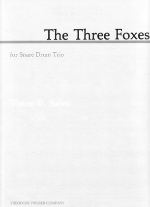 Book cover for The Three Foxes