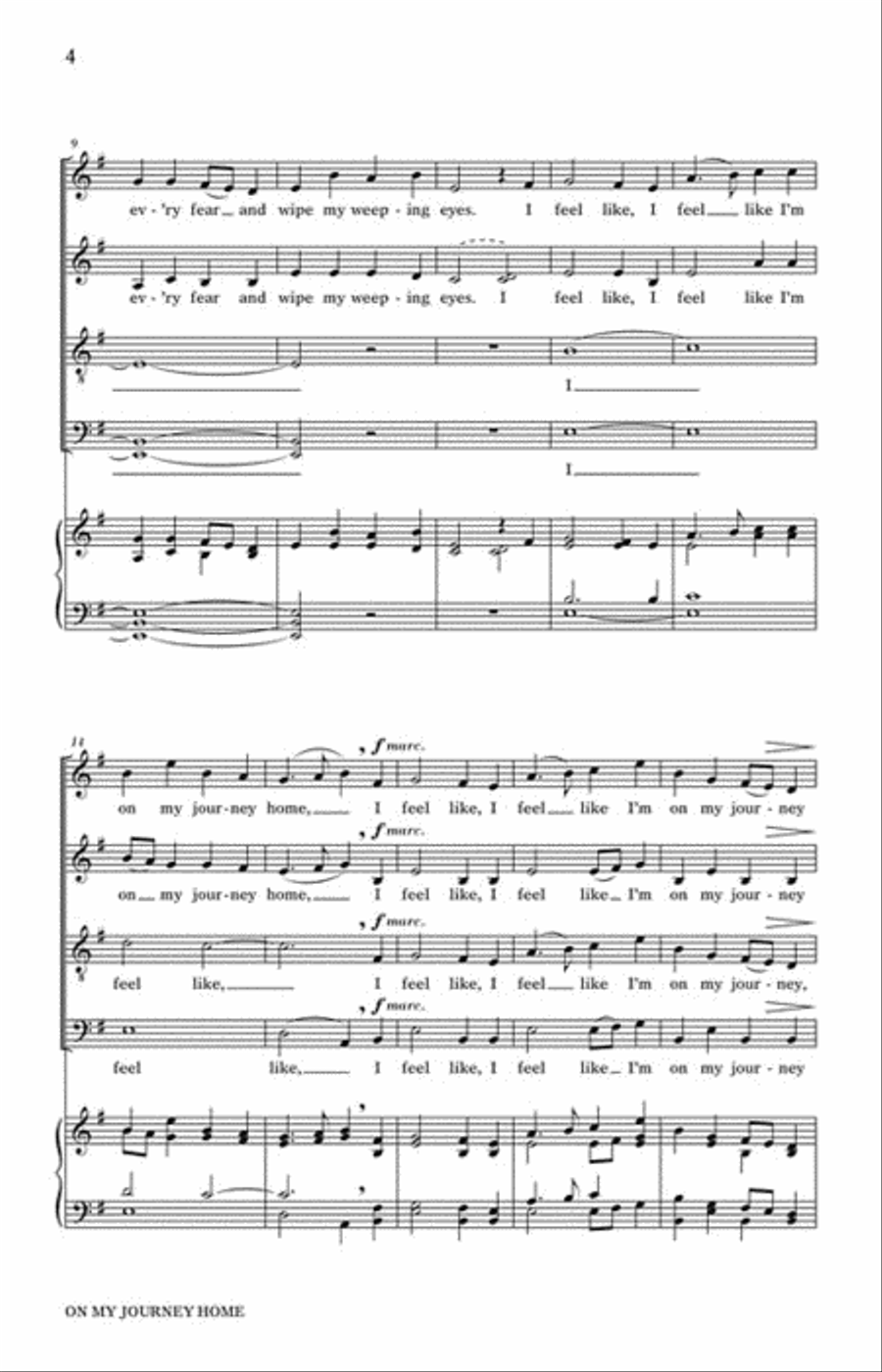 On My Journey Home Divisi scores gallery preview page 3