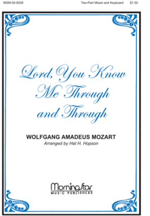 Book cover for Lord, You Know Me Through and Through