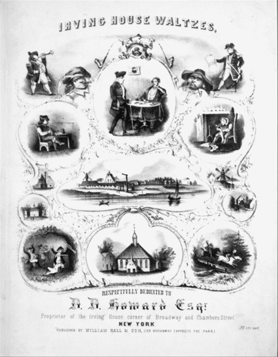 Irving House Waltzes Piano Solo scores gallery preview page 1