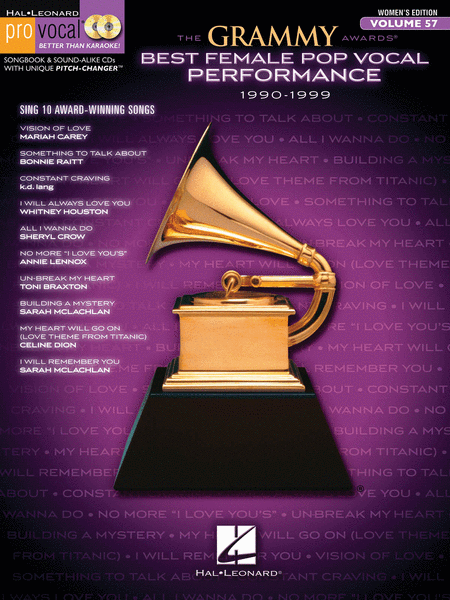 The Grammy Awards Best Female Pop Vocal Performance 1990-1999