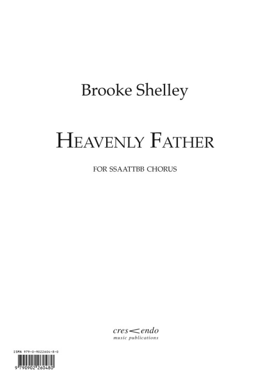 Heavenly Father SSAATTBB scores gallery preview page 1