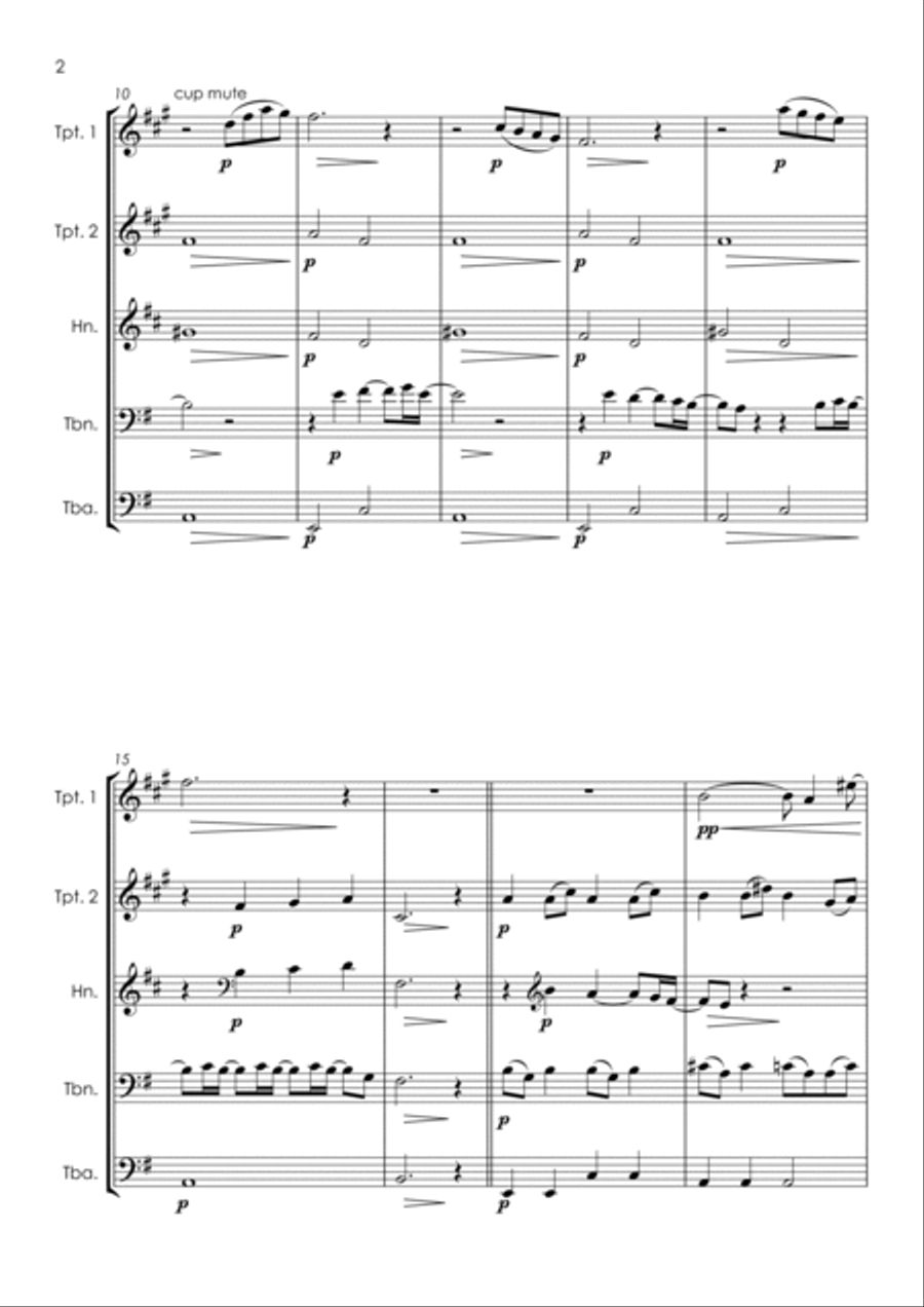 No Time To Die Horn scores gallery preview page 6